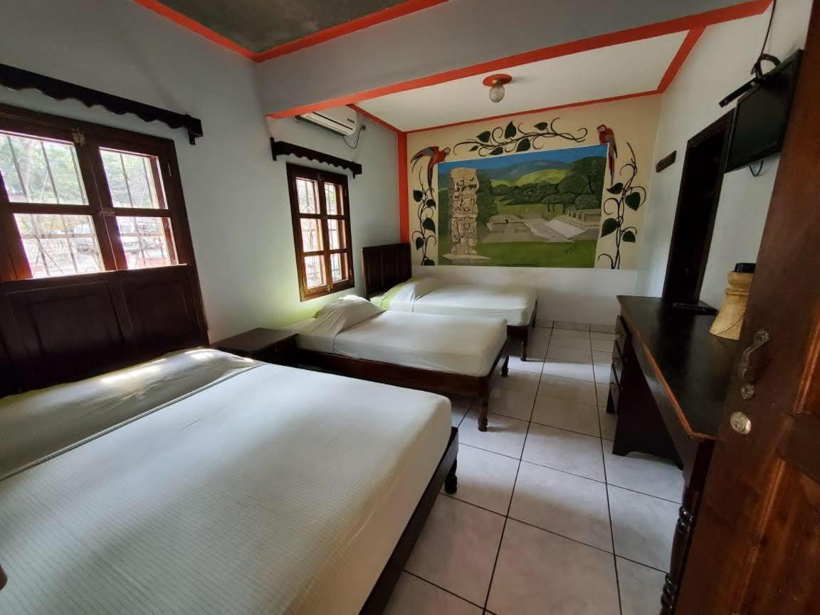 Hotel & Hostal Yaxkin Copán Zewnętrze zdjęcie